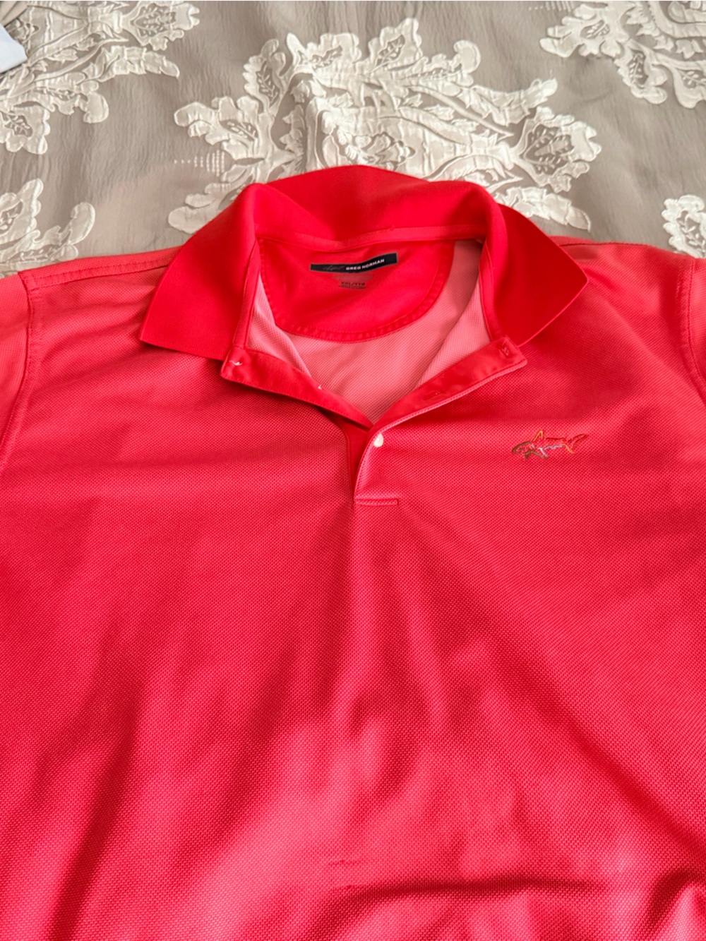 Bright Coral Polo Shirt